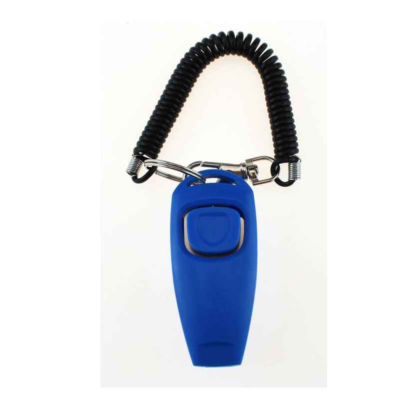 Everpeakgoods Dog Training Clicker Whistle with Wrist Coil
