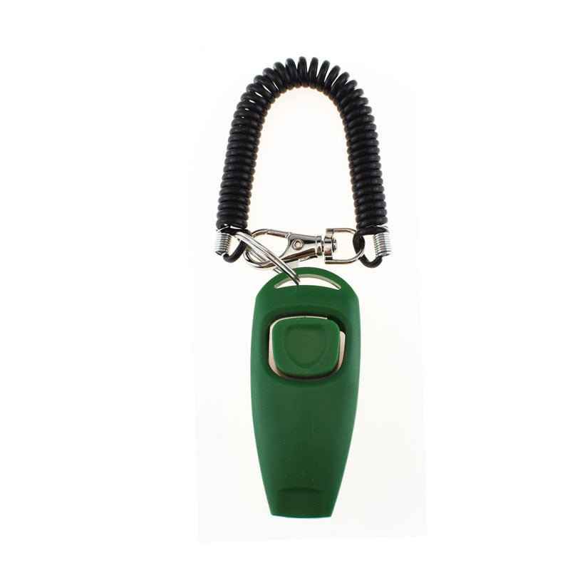 Everpeakgoods Dog Training Clicker Whistle with Wrist Coil