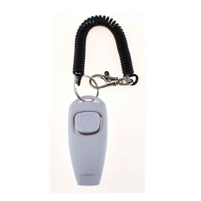 Everpeakgoods Dog Training Clicker Whistle with Wrist Coil