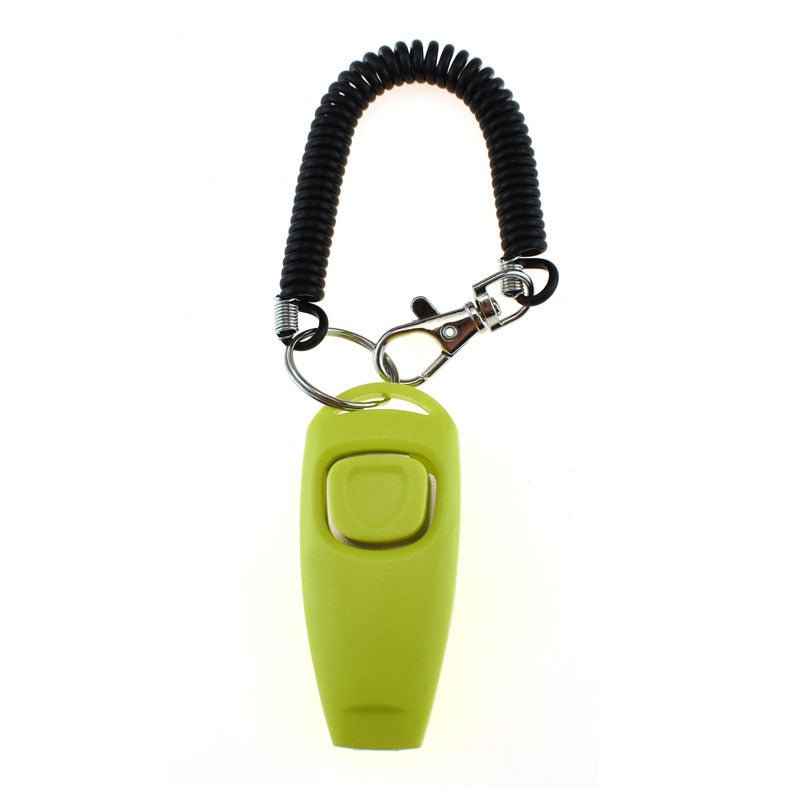 Everpeakgoods Dog Training Clicker Whistle with Wrist Coil