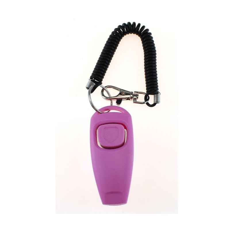 Everpeakgoods Dog Training Clicker Whistle with Wrist Coil