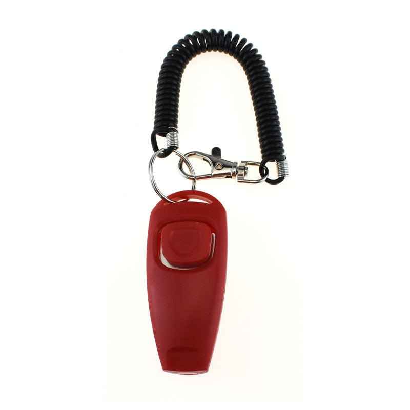 Everpeakgoods Dog Training Clicker Whistle with Wrist Coil