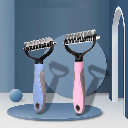 Eco-Friendly Pet Grooming Tool Dual Blades