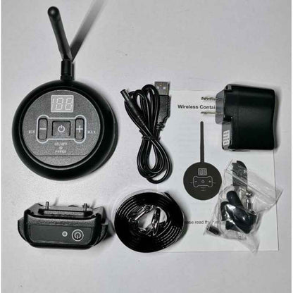 Everpeakgoods Wireless Dog Fence System with 3 Collars